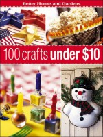 100 Crafts Under $10 - Susan M. Banker, Carol Field Dahlstrom