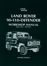 Land Rover 90-110 Defender WSM 1983 - Brooklands Books Ltd.