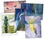 Classic Notecard Assortment: Two Each of Five Different Watercolor Notecards - Roderick MacIver