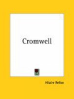 Cromwell - Hilaire Belloc