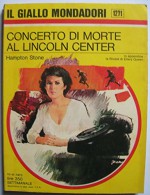 Concerto di morte al Lincoln Center - Hampton Stone, Il Giallo Mondadori