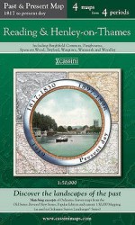 Reading & Henley On Thames (Ppr Reh): Four Ordnance Survey Maps From Four Periods From Early 19th Century To The Present Day (Cassini Past And Present Map) - Francis Herbert, Brian Quinn