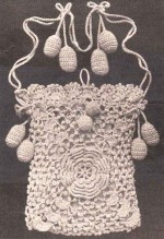 Irish Crochet Opera Bag Purse Pattern - The Crochet Kid