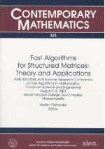 Fast Algorithms for Structured Matrices: Theory and Applications: Ams-IMS-Siam Joint Summer Research Conference on Fast Algorithms in Mathematics, Com - Vadim Olshevsky