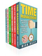 Stop Procrastinating And Start Getting Things Done Box Set (6 in 1): Learn Over 200 Ways To Increase Your Productivity And Accomplish More (Time Management, Accomplish Your Goals) - Rick Riley, Kathy Stanton