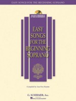 Easy Songs for the Beginning Soprano: With a companion CD of piano accompaniments (Easy Songs for Beginning Singers) - Hal Leonard Publishing Company, Joan Frey Boytim