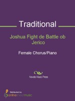 Joshua Fight de Battle ob Jerico - Score - Marco Sofianopulo, Traditional