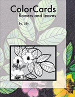 ColorCards: flowers and leaves - Lilly