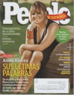 People En Espanol 2013 August (Exclisiva: Jenni Revera. Sus Palabras. De su puno y letra, Jenni Rivera have revelaciones estremecedoras antes de morir, que ahora su familia da a conocer) - Pes