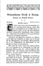 Warenhaus Gross & Komp 3 Original-Scan von 1907 - Auguste Groner