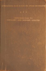 Introduction to Topology and Modern Analysis - George F. Simmons