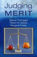 Judging Merit - Margaret Foddy, Robyn M. Dawes