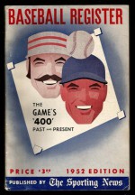 1952 The Sporting News Baseball Register - The Sporting News