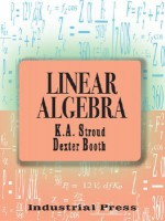 Linear Algebra - K.A. Stroud, Dexter J. Booth