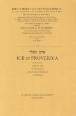 Hebrew Job and Proverbs (Bible) - Anonymous, G. Gerleman