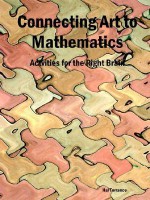 Connecting Art to Mathematics: Activities for the Right Brain - Hal Torrance