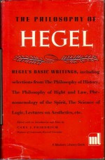 The Philosophy of Hegel - Georg Wilhelm Friedrich Hegel, Carl J. Friedrich