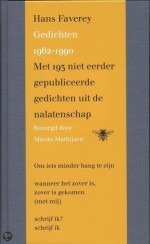 Gedichten 1962 - 1990 - Hans Faverey, Marita Mathijsen