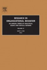 Research in Organizational Behaviour, Volume 8 - Barry M. Staw