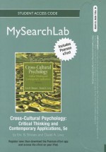 Mysearchlab with Pearson Etext -- Standalone Access Card -- For Cross-Cultural Psychology: Critical Thinking and Contemporary Applications - Eric B. Shiraev, David A. Levy