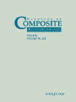 Handbook of Composite Reinforcements - Jenny Lee, Stuart M. Lee, S.M. Lee