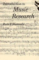 Introduction to Music Research - Ruth T. Watanabe