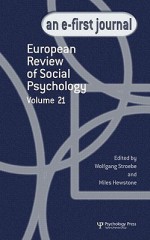 European Review of Social Psychology: Volume 21: A Special Issue of European Review of Social Psychology - Miles Hewstone, Wolfgang Stroebe