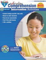 Everyday Comprehension Intervention Activities Grade 5 New! [With CDROM] - Sandy Riggs