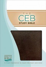 Ceb Common English Bible Study Bible Bonded Leather - Common English Bible