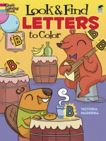 Look & Find Letters to Color - Victoria Maderna