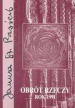 Obrót rzeczy. Rok 1991 - Janusz Stanisław Pasierb