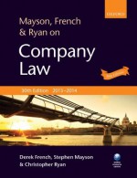 Mayson, French & Ryan on Company Law - Christopher Ryan, Derek French, Stephen Mayson