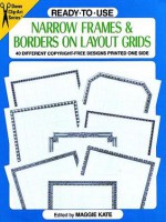 Ready-to-Use Narrow Frames and Borders - NOT A BOOK, Maggie Kate