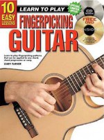 10 Easy Lessons Fingerpick Guitar Bk/CD - Gary Turner, Ltp Publications