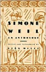 An Anthology - Simone Weil, Siân Miles