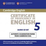 Cambridge Certificate of Proficiency in English 5: Examination Papers from University of Cambridge ESOL Examinations - Cambridge ESOL