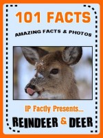 101 Facts... Reindeer & Deer! Reindeer Books for Kids. - IP Factly, IC Wildlife