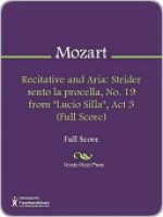 Recitative and Aria: "Strider sento la procella", No. 19 from "Lucio Silla", Act 3 - Wolfgang Amadeus Mozart