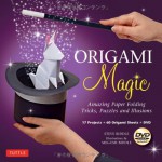 Origami Magic Kit: Amazing Paper Folding Tricks, Puzzles and Illusions [Boxed Kit with 60 Folding Papers, Full-Color Book & DVD] - Steve Biddle, Megumi Biddle