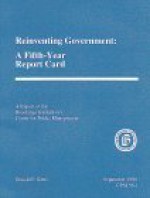 Reinventing Government: A Fifth Year Report Card - Donald F. Kettl