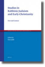 Studies in Rabbinic Judaism and Early Christianity: Text and Context - Dan Jaffe, Alliance isra