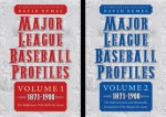 Major League Baseball Profiles, 1871-1900, 2-volume set - David Nemec