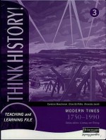 Think History: Foundation Pupil Book 3 - Modern Times, 1750-1990 (Think History) - Susan Willoughby