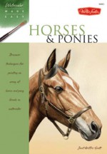 Horses & Ponies: Discover techniques for painting an array of horse and pony breeds in watercolor - Janet Griffin-Scott