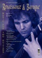 Renaissance & Baroque: Music for 2 Guitars [With CD (Audio)] - Music Minus One