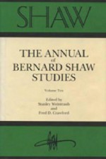 Shaw: The Annual of Bernard Shaw Studies, Vol. 10 - Stanley Weintraub, Fred D. Crawford