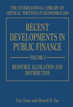 Recent Developments in Public Finance - Vito Tanzi