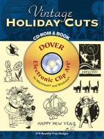 Vintage Holiday Cuts CD-ROM and Book - Leslie Cabarga