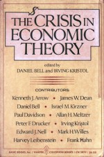 The Crisis in Economic Theory - Daniel Bell