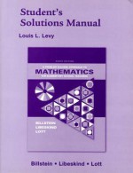 A Problem Solving Approach to Mathematics for Elementary School Teachers: Student's Solutions Manual - Louis L. Levy, Shlomo Libeskind, Johnny W. Lott